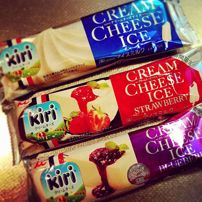 “Kiriのクリームチーズ・アイスクリーム”