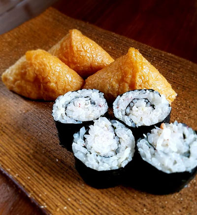 “カニ寿司”
