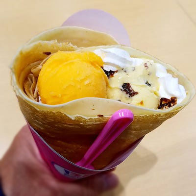 サーティワンアイスクリームのクレープ美味しいね あい らぶ さっぽろ 札幌のグルメなび生活情報 札幌のseo対策アドバイザー 松島タツオ